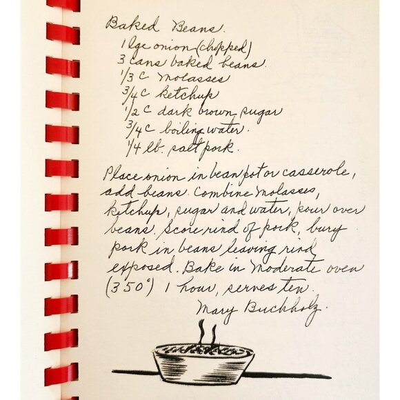 1956 Bridgehampton Anniversary Cookbook Long Island New York Illustrated E31 - Picture 7 of 8